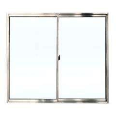JANELA ALUMINIO 2 FOLHAS 0,80X1,0A LISO - QUALITY