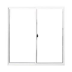 JANELA ALUMÍNIO 100X100 2 FOLHAS LISA BRANCA QUALITY / REF. HOB033002