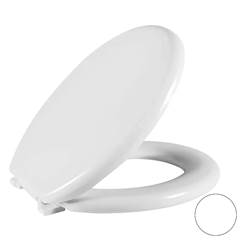 ASSENTO SANITÁRIO OVAL ALMOFADADO BRILHANTE BRANCO ASTRA / REF. TPK/AS*BR1