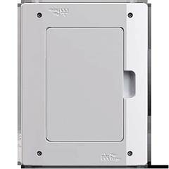 QUADRO DE DISJUNTORES DE EMBUTIR EM PVC BRANCO SEM BARRAMENTO 6UL OU 9DIN 71003 MEC-TRONIC